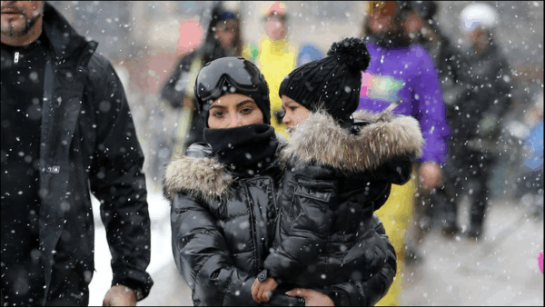 Οι Kardashians πήγαν για σκι στο Colorado! – Φωτογραφίες από τα γυρίσματα της εκπομπής τους