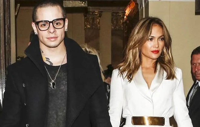 Η Jennifer Lopez και ο Casper Smart σε κοινή τους εμφάνιση.