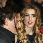 59th BFI London Film Festival: Black Mass - Virgin Atlantic Gala, Leicester Square, London UKPictured: Amber Heard, Johnny DeppRef: SPL1149203 111015 Picture by: WUF / Splash NewsSplash News and PicturesLos