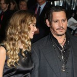 59th BFI London Film Festival: Black Mass - Virgin Atlantic Gala, Leicester Square, London UKPictured: Amber Heard, Johnny DeppRef: SPL1149203 111015 Picture by: WUF / Splash NewsSplash News and PicturesLos