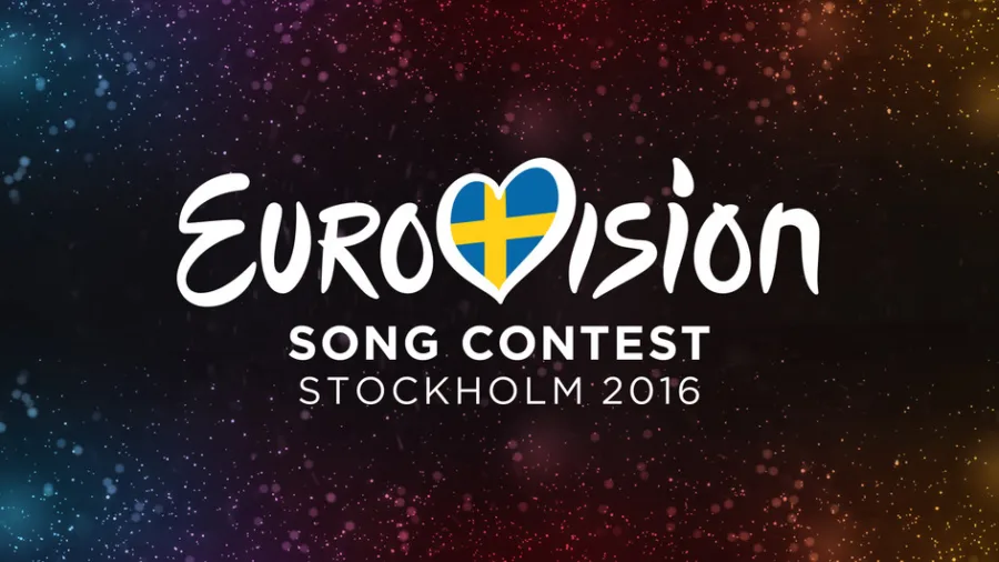 Το επίσημο λογότυπο της Eurovision 2016 στη Στοκχόλμη.