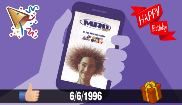 Happy Birthday! Το MAD σήμερα γίνεται 20!