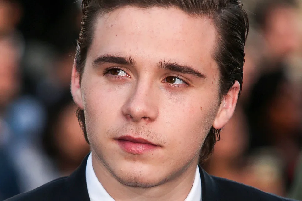 Brooklyn Beckham arrives at the Los Angeles Premiere Of Universal Pictures' 'Neighbors 2: Sorority Rising' held at the Regency Village Theatre in Westwood, Los Angeles, California, United States. Pictured: Brooklyn Beckham Ref: SPL1284539 160516 Picture by: Image Press / Splash News Splash News and Pictures Los Angeles: 310-821-2666 New York: 212-619-2666 London: 870-934-2666 photodesk@splashnews.com