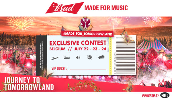 To MAD και η BUD σε στέλνουν Tomorrowland!