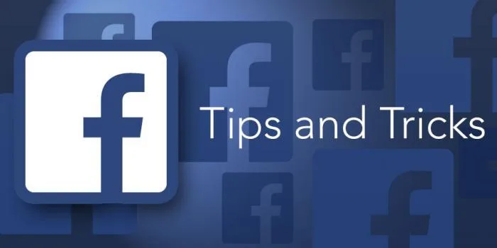 Το λογότυπο του Facebook με το κείμενο Tips and Tricks.