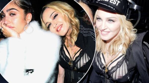 H Madonna, η Λούρδη και κάτι που… ξέφυγε από το ρούχο της μαμάς.