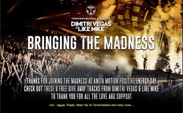 DIMITRI VEGAS & LIKE MIKE FREE TRACKS! SUMMER OF MADNESS!