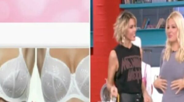 Φαίη Σκορδά: Μέτρησε το στήθος της στον «αέρα»