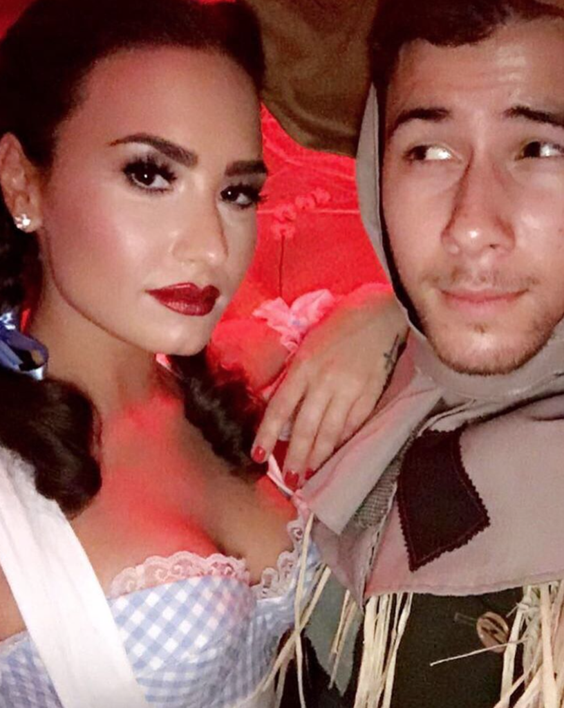 Nick Jonas and Demi Lovato