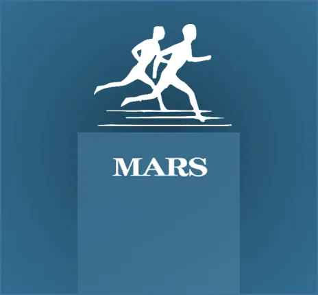 Mars running team logo