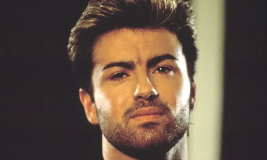 Ο George Michael σε κοντινό πλάνο