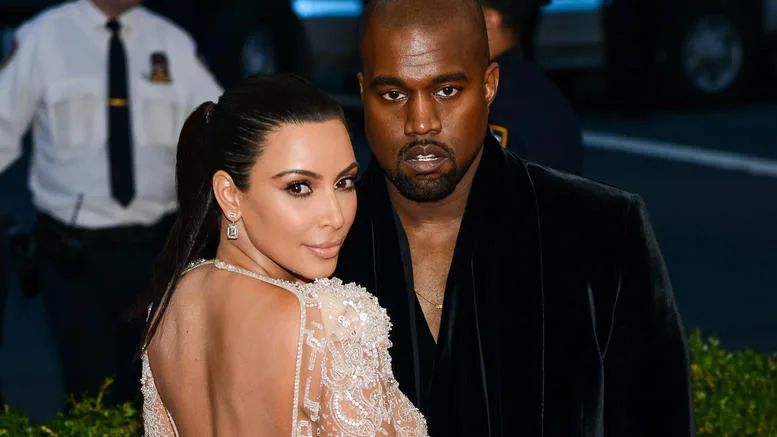 Η Kim Kardashian και ο Kanye West σε επίσημη εμφάνιση.