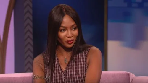 Η Naomi Campbell σε τηλεοπτική συνέντευξη στην εκπομπή Wendy.