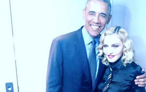 Έτσι αποχαιρετά η Madonna τον Barak Obama