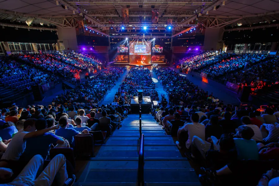 Τελικοί αγώνες League of Legends Greek Championship στο γήπεδο Tae Kwon Do.