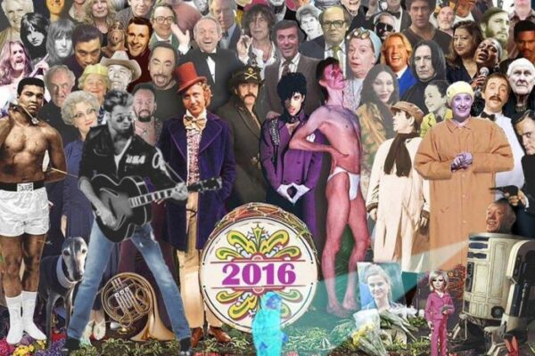 Όλοι οι celebrities που χάθηκαν το 2016 σε ένα πόστερ!