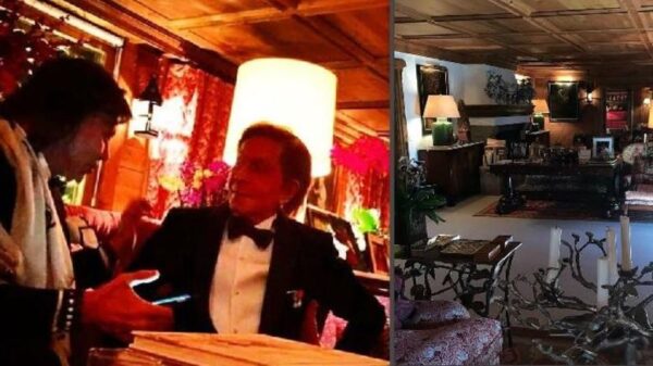 Ο Ηλίας Ψινάκης έκανε Πρωτοχρονιά με τον Valentino και την Madonna.