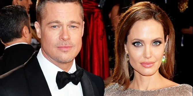 Η Angelina Jolie και ο Brad Pitt σε επίσημη εμφάνιση στο κόκκινο χαλί.