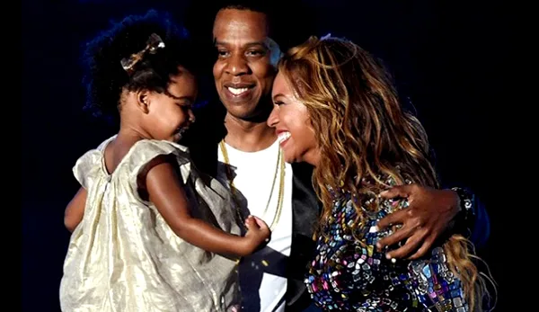 Η Beyonce με τον Jay-Z και την κόρη τους Blue Ivy