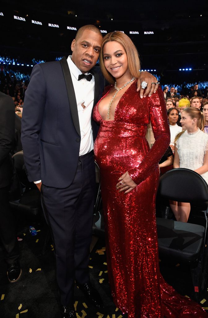 Η Beyoncé και ο Jay-Z στα βραβεία Grammy.