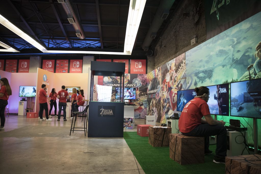 Εκδήλωση παρουσίασης του Nintendo Switch στο The Loft.