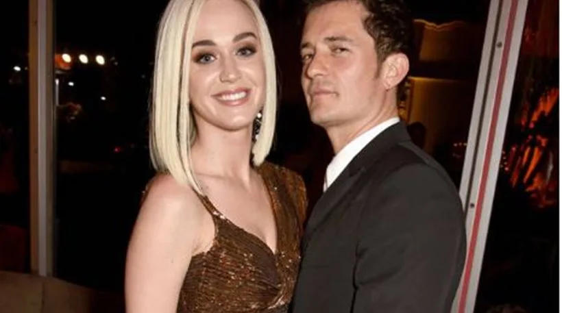 Η Katy Perry και ο Orlando Bloom σε κοινή τους εμφάνιση.