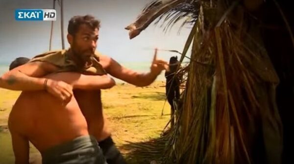 Απίστευτος καβγάς στο «Survivor»: Παραλίγο να πιαστούν στα χέρια Χανταμπάκης και Αγγελόπουλος