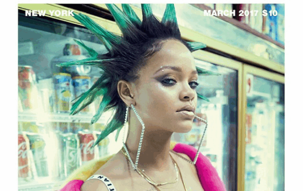Η Rihanna στη νέα της φωτογράφιση είναι punk και υπέροχη.
