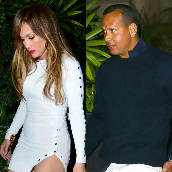 Η Jennifer Lopez και ο Alex Rodriguez σε βραδινή έξοδο.