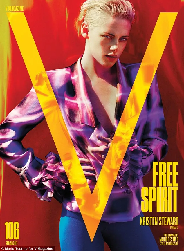 Η Kristen Stewart στο εξώφυλλο του περιοδικού V Magazine.