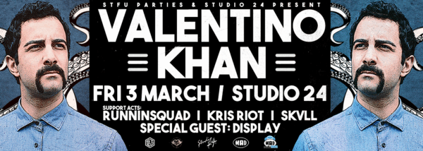 Ο DJ Valentino Khan έρχεται για πρώτη φορά στην Ελλάδα! //  Παρασκευή 3 Μαρτίου!