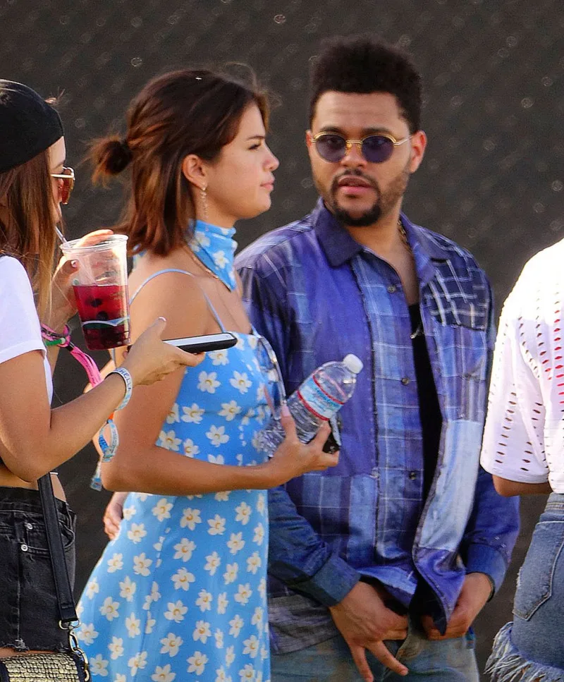 Η Selena Gomez και ο The Weeknd στο φεστιβάλ Coachella.