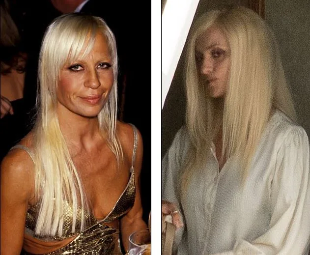 Η Donatella Versace και η Penelope Cruz ως Donatella Versace