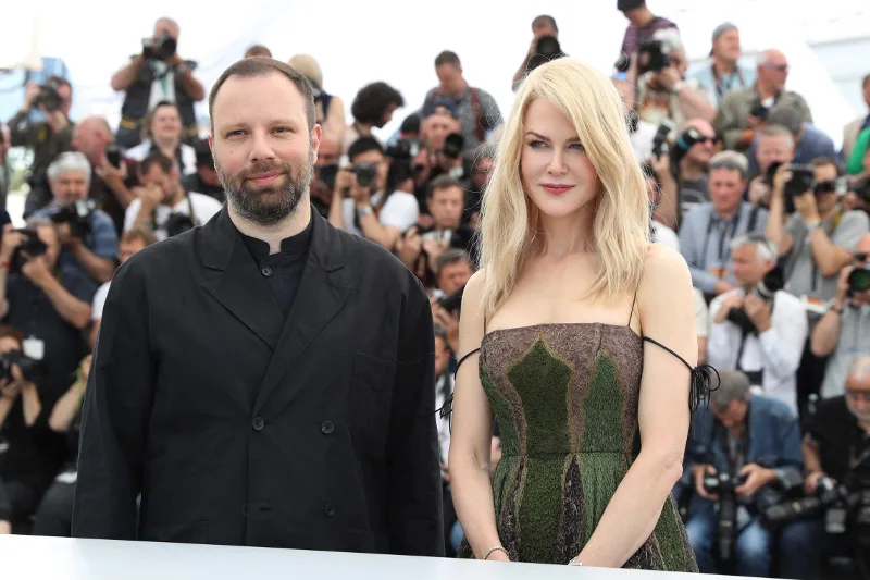 Ο Γιώργος Λάνθιμος και η Nicole Kidman σε εκδήλωση.