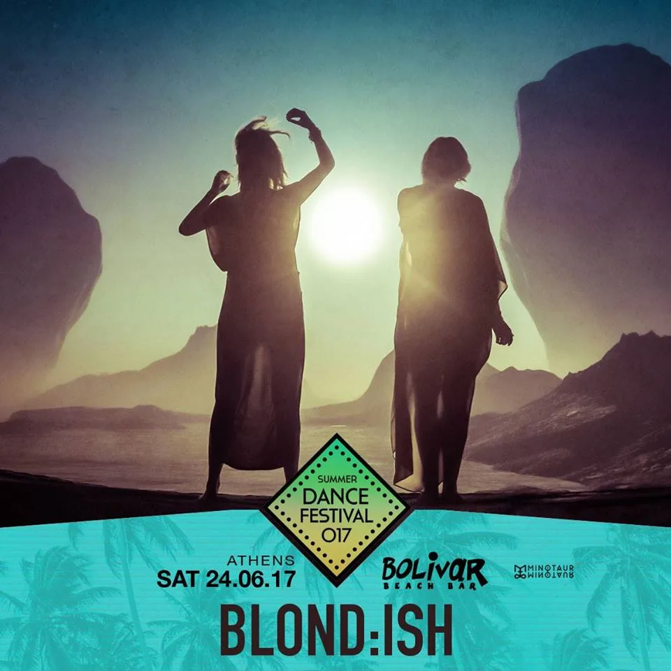 Αφίσα για το Bolivar Dance Festival 2017 με τις Blond:ish.