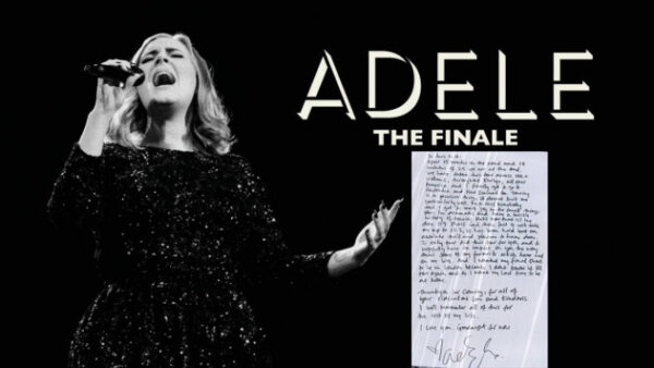To σημείωμα της Adele που ανακοινώνει το τέλος των συναυλιών της…
