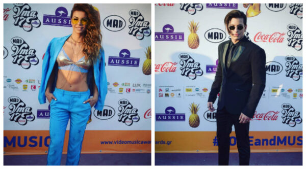Τα πρώτα πλάνα από το κόκκινο χαλί των Mad Video Music Awards!