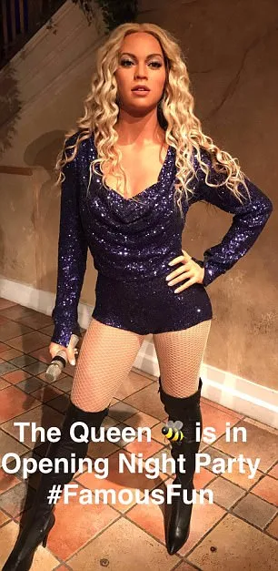 Κέρινο ομοίωμα της Beyoncé στο Madame Tussauds