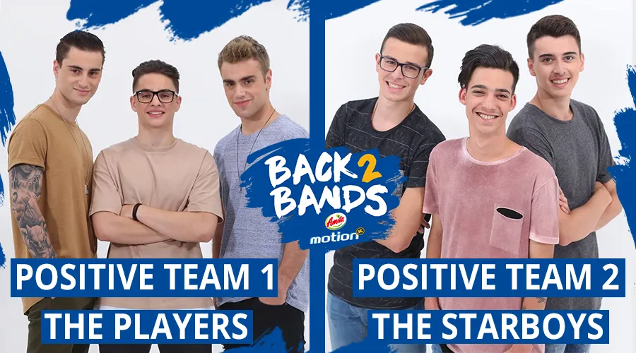 Τα boy bands The Players και The Starboys για το Amita Motion Back 2 Bands.