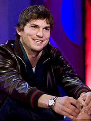 Ο Ashton Kutcher σε τηλεοπτική εκπομπή