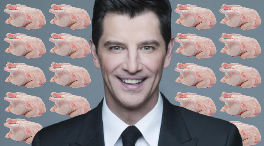 Ο Σάκης Ρουβάς αγοράζει τα κοτόπουλα Νιτσιάκος