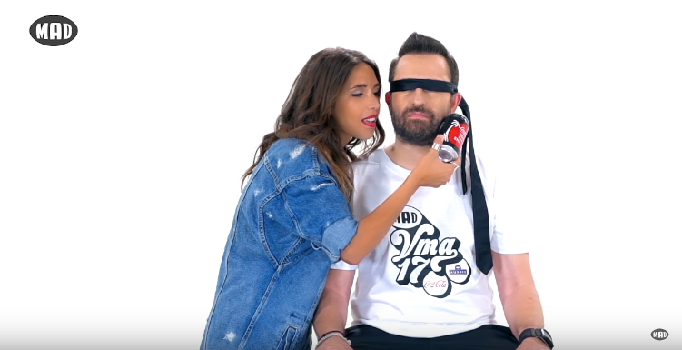 Η Ευαγγελία Τσιορλίδα σε casting για τη θέση του συμπαρουσιαστή στα Mad VMA.