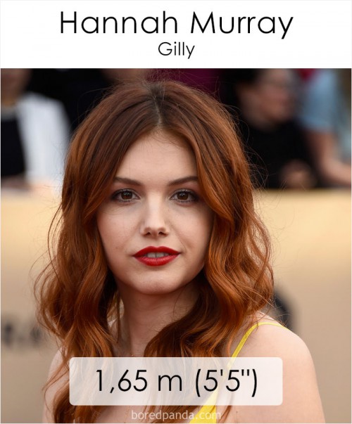 Η ηθοποιός Hannah Murray σε κοντινό πλάνο.