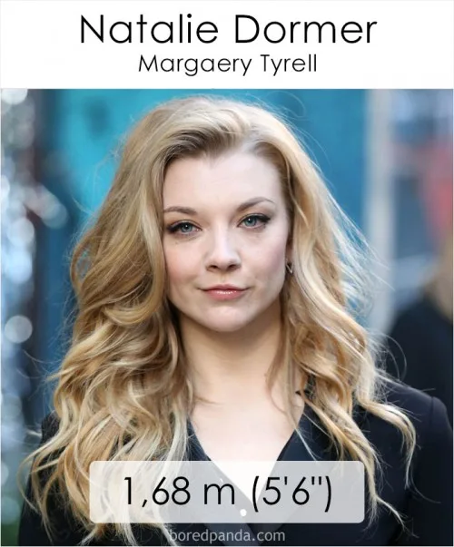 Η Natalie Dormer σε κοντινό πλάνο με ξανθά μαλλιά.
