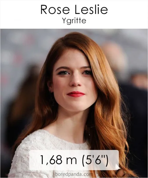 Η Rose Leslie σε επίσημη εμφάνιση.