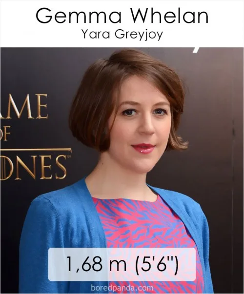 Η Gemma Whelan σε εκδήλωση για το Game of Thrones.