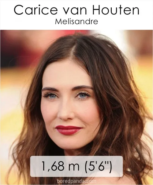 Η ηθοποιός Carice van Houten σε κοντινό πλάνο.