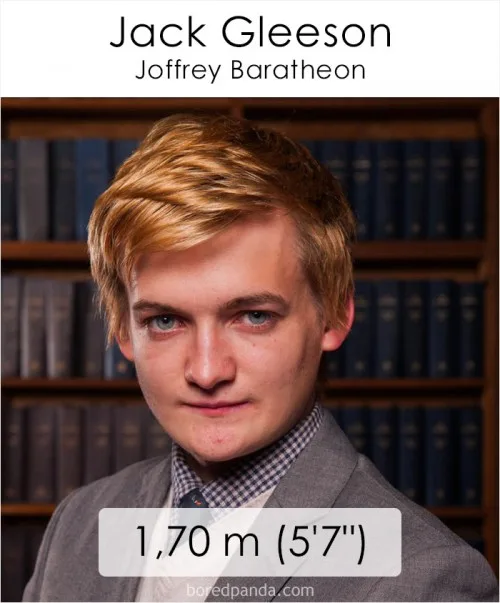 Ο Jack Gleeson, ο Joffrey Baratheon από το Game of Thrones, σε πορτρέτο με βιβλιοθήκη στο φόντο.