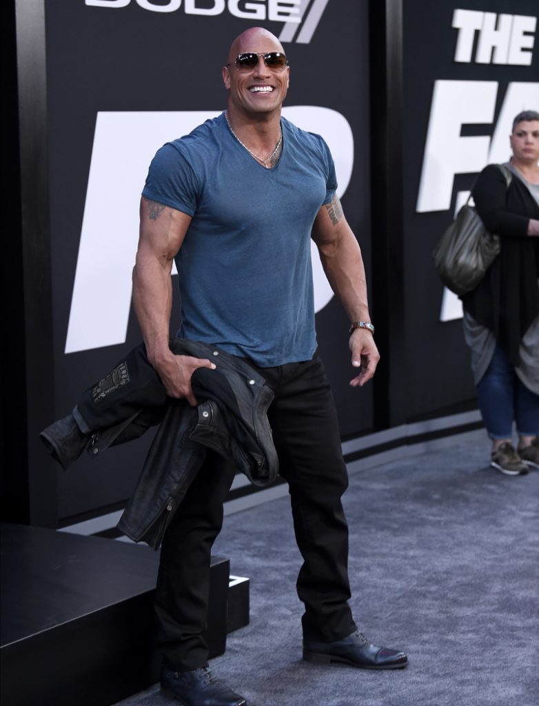 Ο Dwayne Johnson σε πρεμιέρα ταινίας