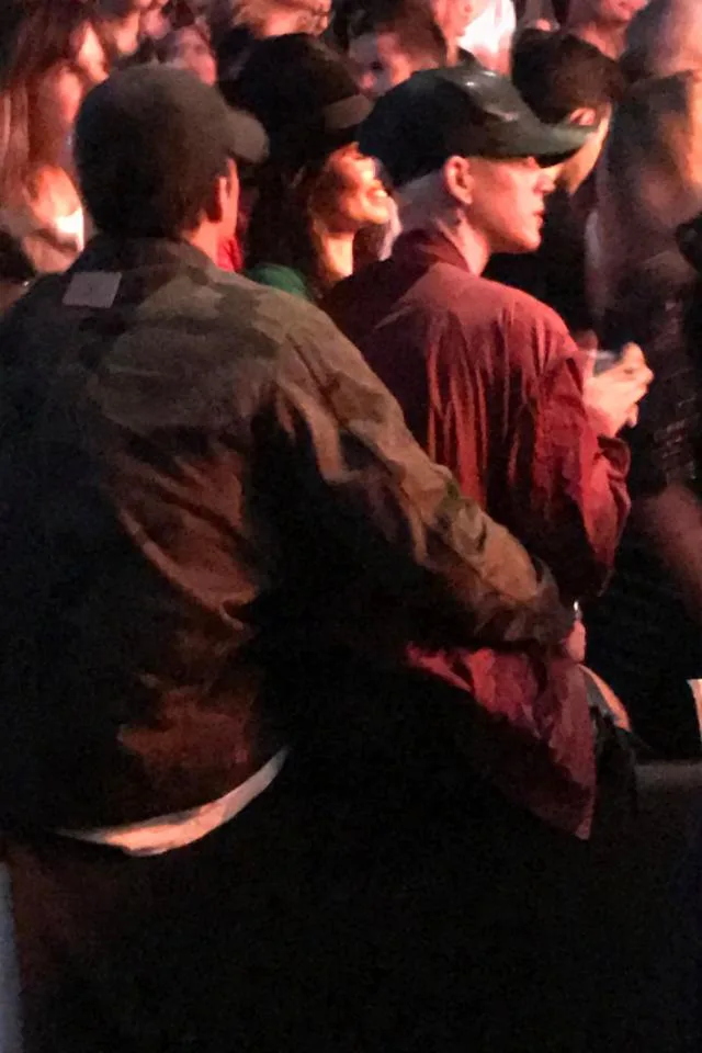 Η Katy Perry και ο Orlando Bloom σε συναυλία.
